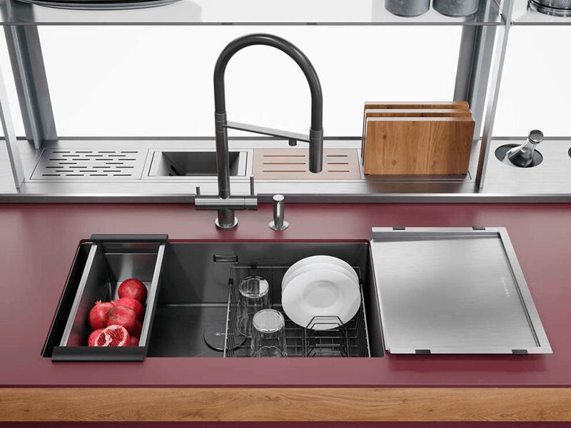 Использование коландеров в мойках Omoikiri Использование коландеров в кухонных мойках Omoikiri