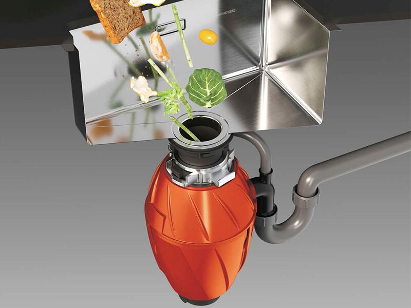 Пневматическое управление в диспоузерах Omoikiri Пневматическое управление в диспоузерах марки Omoikiri