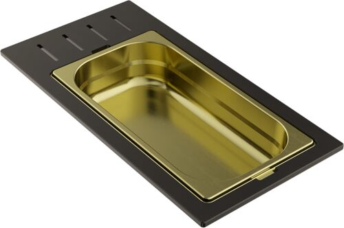 Контейнеры для пищи Omoikiri DC-01-1-LG нерж. сталь/светлое золото, 4999039 Контейнеры для пищи Omoikiri DC-01-1-LG нерж. сталь/светлое золото, 4999039