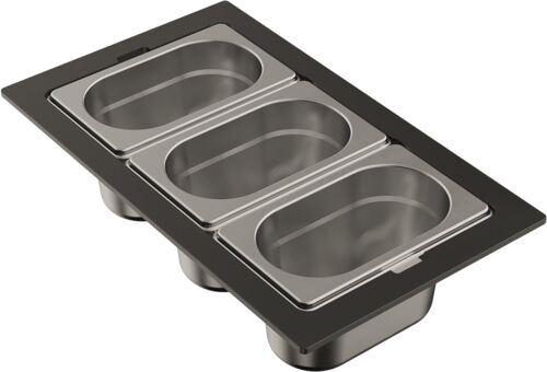 Контейнеры для пищи Omoikiri DC-04-3-IN нерж. сталь/нержавеющая сталь, 4999087 Контейнеры для пищи Omoikiri DC-04-3-IN нерж. сталь/нержавеющая сталь, 4999087