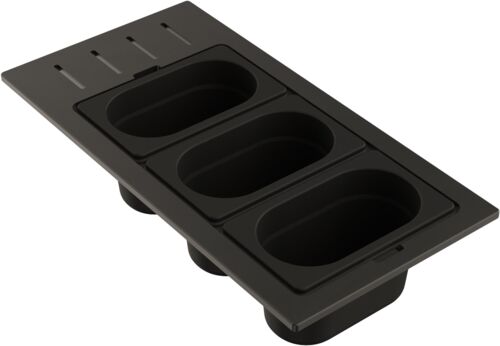 Контейнеры для пищи Omoikiri DC-02-3-GB нерж. сталь/графит, 4999079 Контейнеры для пищи Omoikiri DC-02-3-GB нерж. сталь/графит, 4999079