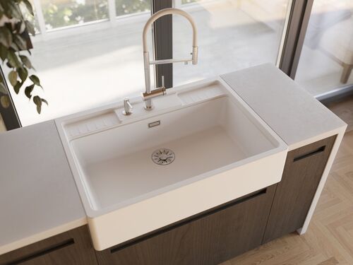 Мойка Omoikiri Kinokawa 90-WH Artceramic/белый, 4993853 Мойка Omoikiri Kinokawa 90-WH Artceramic/белый, 4993853