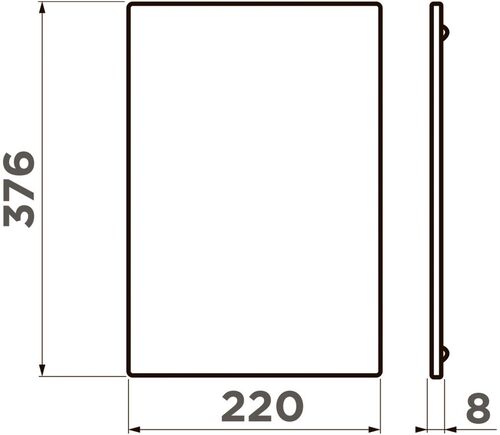 Разделочная доска Omoikiri CB-Sintesi-S-GB Разделочная доска Omoikiri CB-Sintesi-S-GB