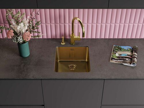 Мойка Omoikiri Tadzava 39-U/I-LG нерж.сталь/светлое золото Мойка Omoikiri Tadzava 39-U/I-LG нерж.сталь/светлое золото