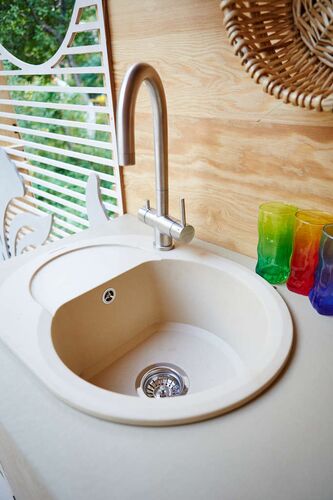 Смеситель Omoikiri Akita нерж. сталь/нерж. сталь, OAK-IN-35 Смеситель Omoikiri Akita нерж. сталь/нерж. сталь, OAK-IN-35