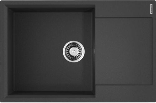 Мойка Omoikiri Daisen 78-LB-BL черный, artgranit, 4993692 Мойка Omoikiri Daisen 78-LB-BL черный, artgranit, 4993692