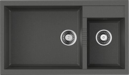 Мойка Omoikiri Tedori 86-2-LB-PL Tetogranit/платина 4993939 Мойка Omoikiri Tedori 86-2-LB-PL Tetogranit/платина 4993939