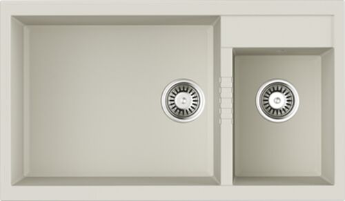 Мойка Omoikiri Tedori-86-2-LB-WH Tetogranit/белый 4993935 Мойка Omoikiri Tedori-86-2-LB-WH Tetogranit/белый 4993935