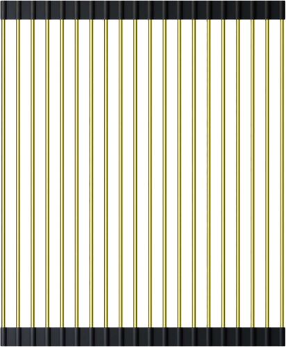 Решетка для мойки Omoikiri ROLL-01-LG светлое золото, 4997001 Решетка для мойки Omoikiri ROLL-01-LG светлое золото, 4997001