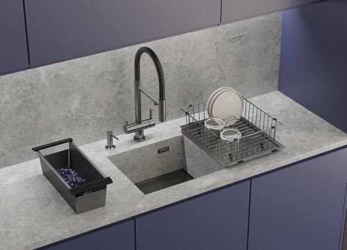 Мойка Omoikiri Kasen 49-16 INT LG нерж. сталь/светлое золото, 4997054 Мойка Omoikiri Kasen 49-16 INT LG нерж. сталь/светлое золото, 4997054