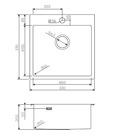 Мойка Omoikiri Akisame 51-GB нерж.сталь/графит Мойка Omoikiri Akisame 51-GB нерж.сталь/графит