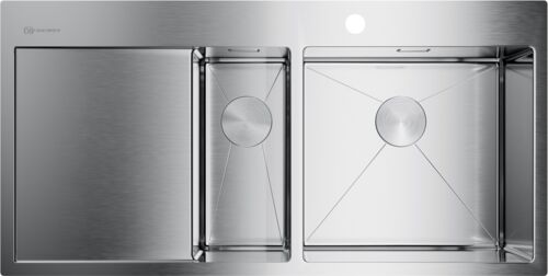 Мойка Omoikiri Akisame 100-2-IN-R нерж. сталь/нержавеющая сталь, 4973547 Мойка Omoikiri Akisame 100-2-IN-R нерж. сталь/нержавеющая сталь, 4973547