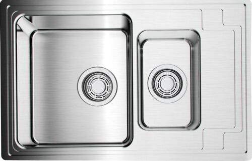 Мойка Omoikiri Mizu 78-2-IN универсальная/нерж.сталь Мойка Omoikiri Mizu 78-2-IN универсальная/нерж.сталь