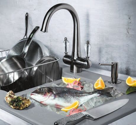 Смеситель Omoikiri Okinawa-2-SI латунь/античное серебро, 4994255 Смеситель Omoikiri Okinawa-2-SI латунь/античное серебро, 4994255