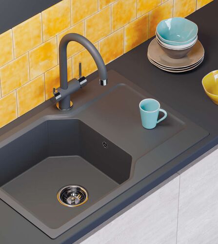 Смеситель Omoikiri Yamada-CH шампань, латунь/гранит, 4994228 Смеситель Omoikiri Yamada-CH шампань, латунь/гранит, 4994228