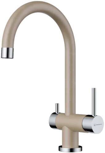 Смеситель Omoikiri Yamada-CH шампань, латунь/гранит, 4994228 Смеситель Omoikiri Yamada-CH шампань, латунь/гранит, 4994228