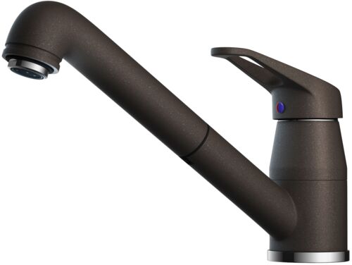 Смеситель Omoikiri Tateyama-DC латунь/гранит/темный шоколад, 4994135 Смеситель Omoikiri Tateyama-DC латунь/гранит/темный шоколад, 4994135