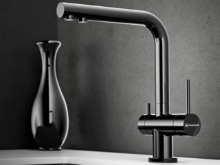 Черные смесители Omoikiri для кухонных моек — преимущества