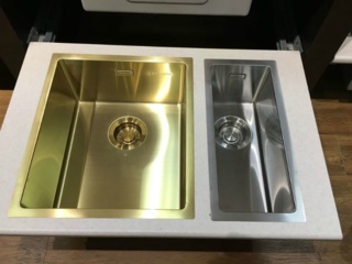 Монтаж кухонных моек Omoikiri вровень со столешницей