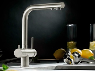 Как убрать известковый налет со смесителя?