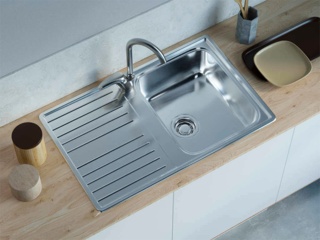 Как вернуть блеск мойке из нержавеющей стали?