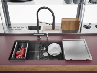 Кухонные смесители Omoikiri – виды, формы, способы подключения