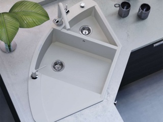 Выбор и установка угловой кухонной мойки