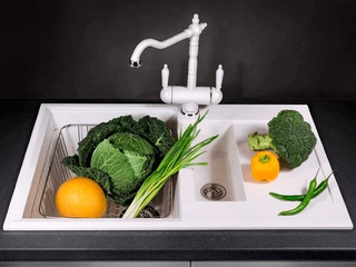 Очистка кухонных моек от жира