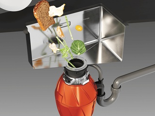 Из чего состоит измельчитель бытовых отходов