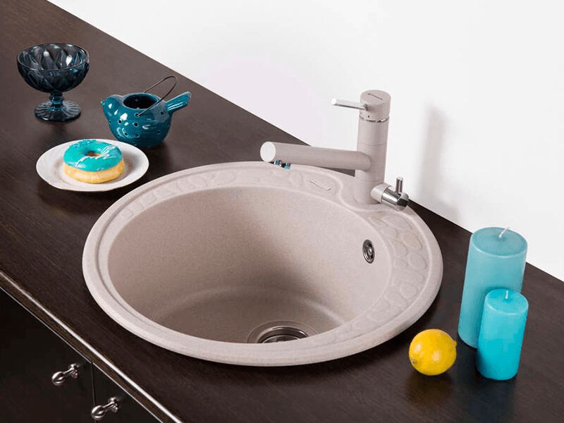 Как производят мойки из материала Tetogranit