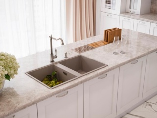 Мойки Omoikiri из искусственной керамики