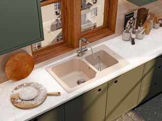 Мойки Omoikiri для минималистичной кухни