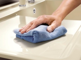 Как удалить пятна с керамической мойки