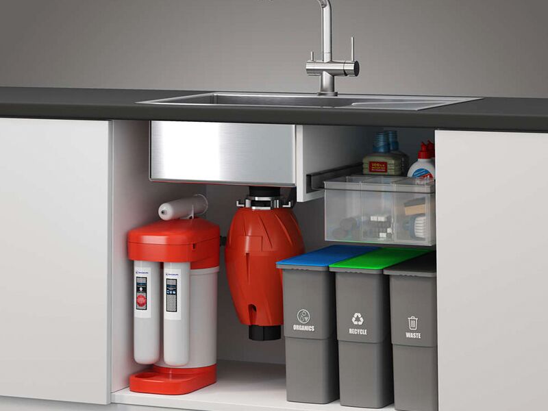 Звукоизоляция в измельчителях пищевых отходов Omoikiri