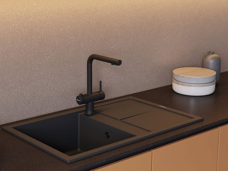 Обзор кухонной мойки Sumi 79A-WH от Omoikiri