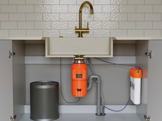 Как демонтировать измельчитель пищевых отходов