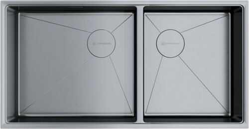 Мойка Omoikiri Taki 85-2-LB-U/IF-IN Side нерж. сталь/нержавеющая сталь, 4997037