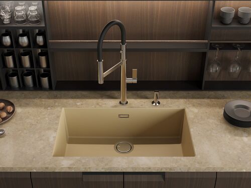 Мойка Omoikiri Yamakawa 75T-U/I-CH Tetogranit/шампань, 4993466