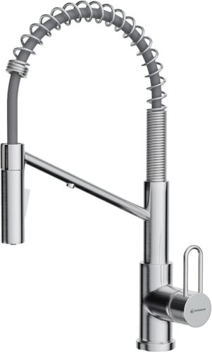 Смеситель Omoikiri Mikawa 2 Plus-SB-BN латунь/нержавеющая сталь, 4994452