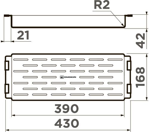 Omoikiri СО-06-IN нержавеющая сталь, 4999050