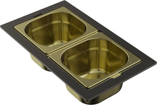 Контейнеры для пищи Omoikiri DC-04-2-LG нерж. сталь/светлое золото, 4999086