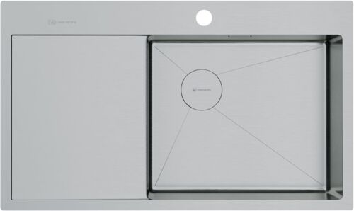 Мойка Omoikiri Akisame 86-IN-R Side нерж. сталь/нержавеющая сталь, 4997042