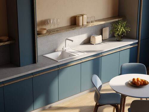 Мойка Omoikiri Sumi 78A-LB-WH Artceramic/белый, 4997100