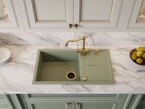 Мойка Omoikiri Sumi 86A-WG Artceramic/wind green, 4997107