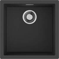 Мойка Omoikiri Yamakawa 45T-U/I-BL Tetogranit/черный, 4993302