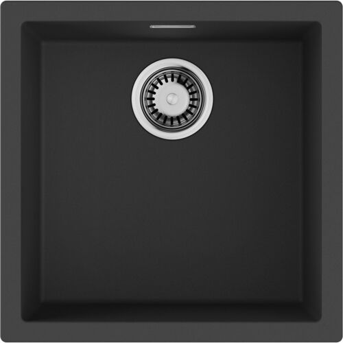 Мойка Omoikiri Yamakawa 45T-U/I-BL Tetogranit/черный, 4993302