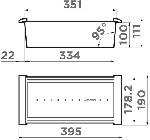 Omoikiri CO-05-LG нерж. сталь/светлое золото, 4999058