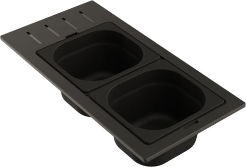 Контейнеры для пищи Omoikiri DC-02-2-GB нерж. сталь/графит, 4999076