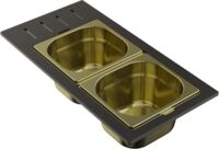 Контейнеры для пищи Omoikiri DC-02-2-LG нерж. сталь/светлое золото, 4999077