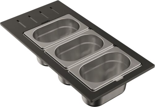 Контейнеры для пищи Omoikiri DC-02-3-IN нерж. сталь/нержавеющая сталь, 4999078